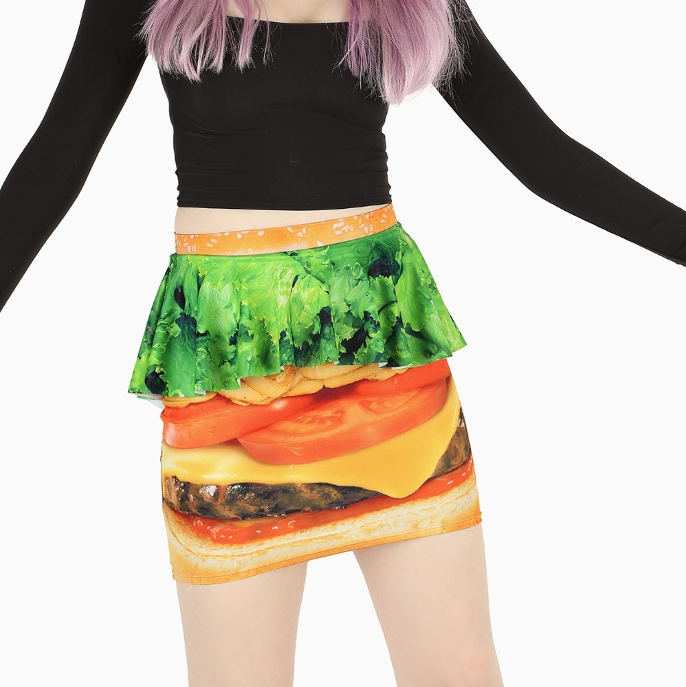 NICE BUNS PEPLUM SKIRT